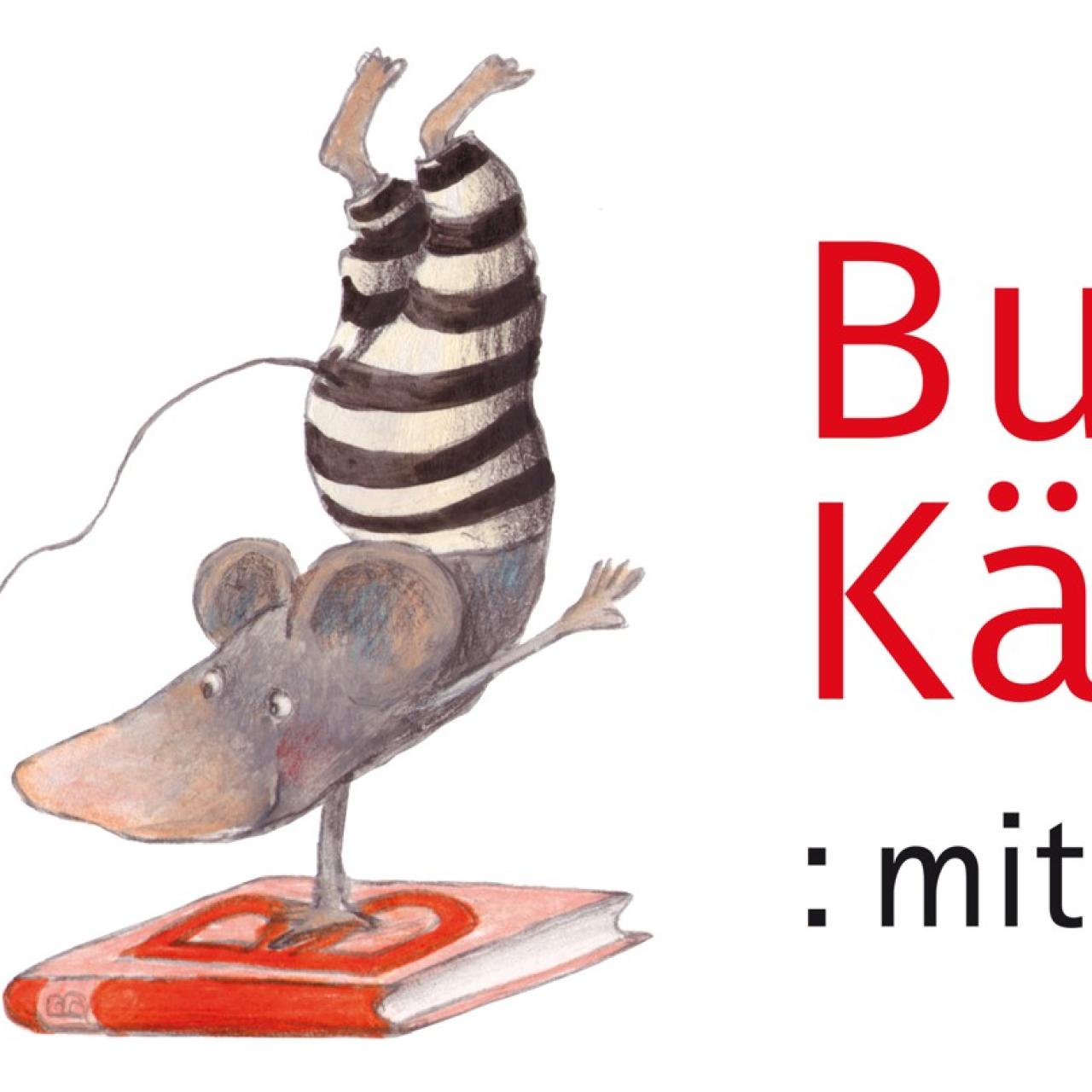 Logo: Buchstart Kärnten - mit Büchern wachsen